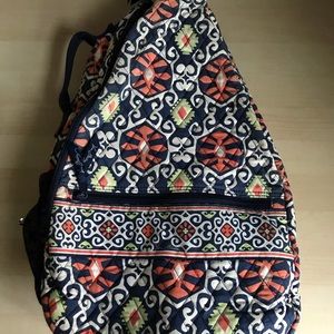 VERA BRADLEY Tennis Bag, Fits Two Racquets